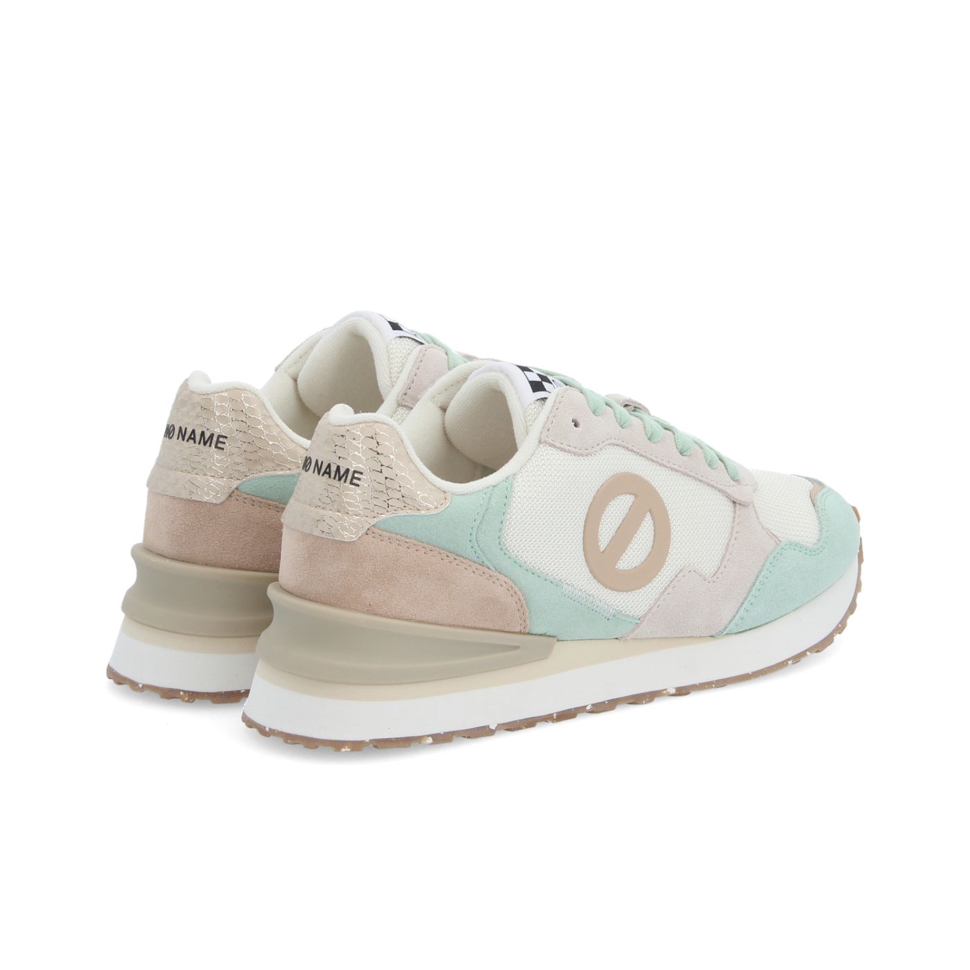 TOVA RUNNER W - SDE/MESH/ROSIE - GREEN/OFF WHITE/BEIGE